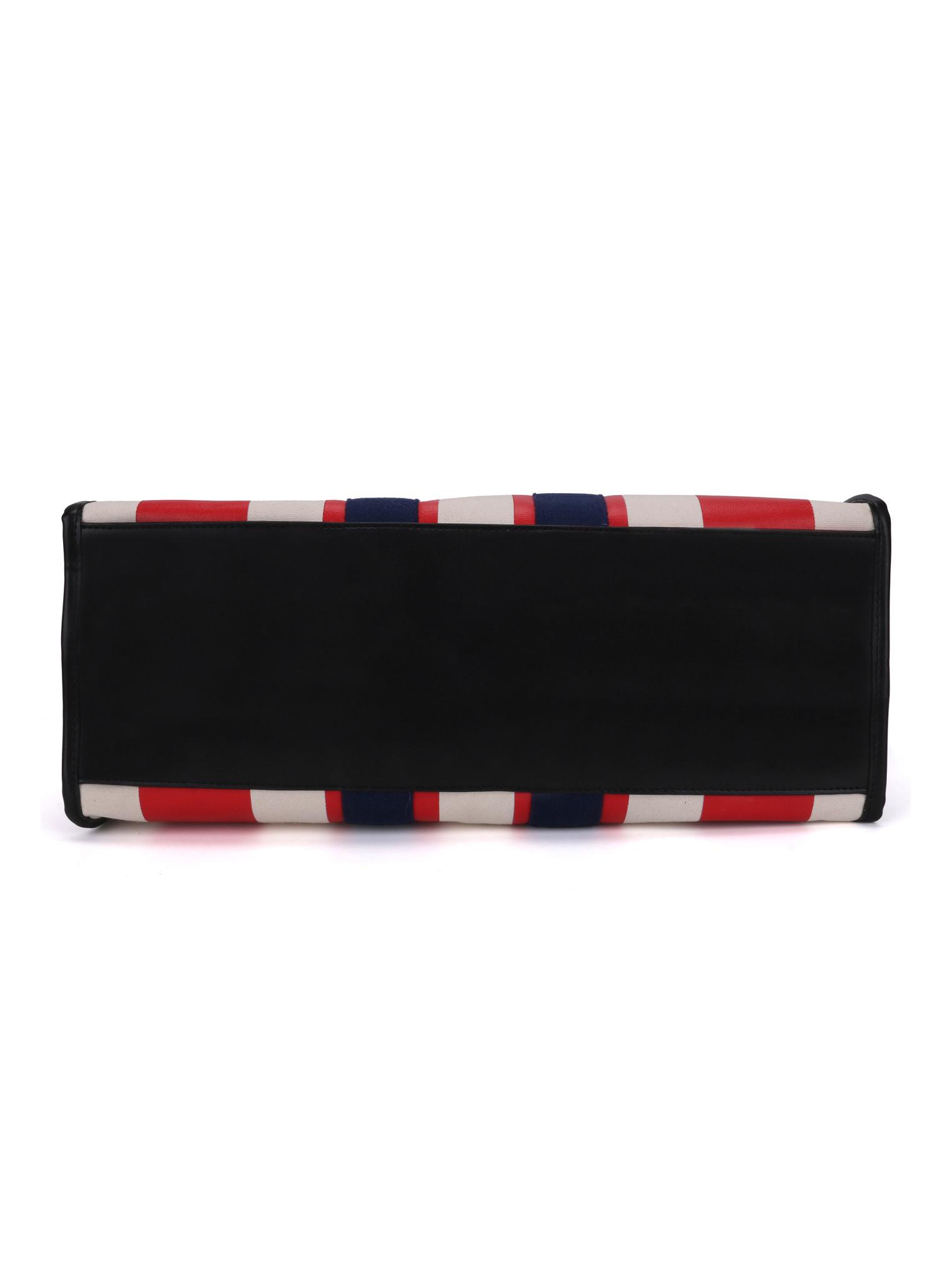 ALV by Alviero Martini Sac Cabas Rayé  