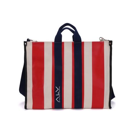 ALV by Alviero Martini Sac Cabas Rayé  