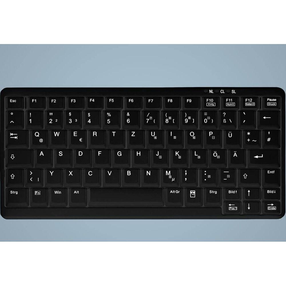Active Key  AK-4100 TASTIERA USB QWERTY INGLESE NERO 