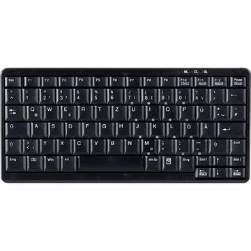 AK-4100 TASTIERA USB QWERTY INGLESE NERO