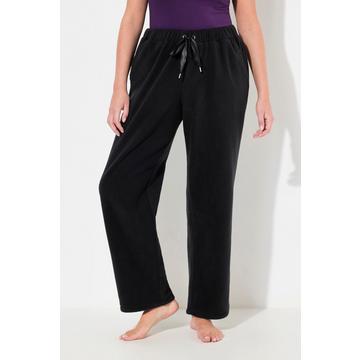 Pantalon d'intérieur en polaire, jambes slim, taille élastique