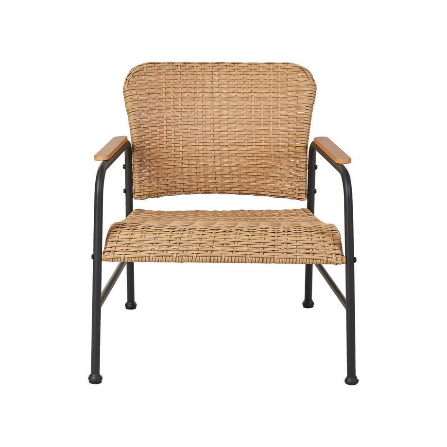 Beliani Garten Lounge aus PE Rattan Boho OFANTO  