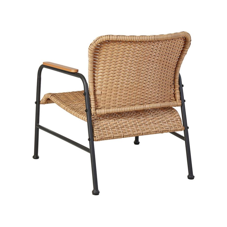 Beliani Garten Lounge aus PE Rattan Boho OFANTO  