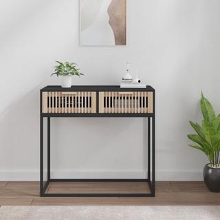 VidaXL Table console bois d'ingénierie  