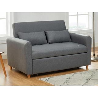 Vente-unique Schlafsofa 2Sitzer AYLA Stoff  