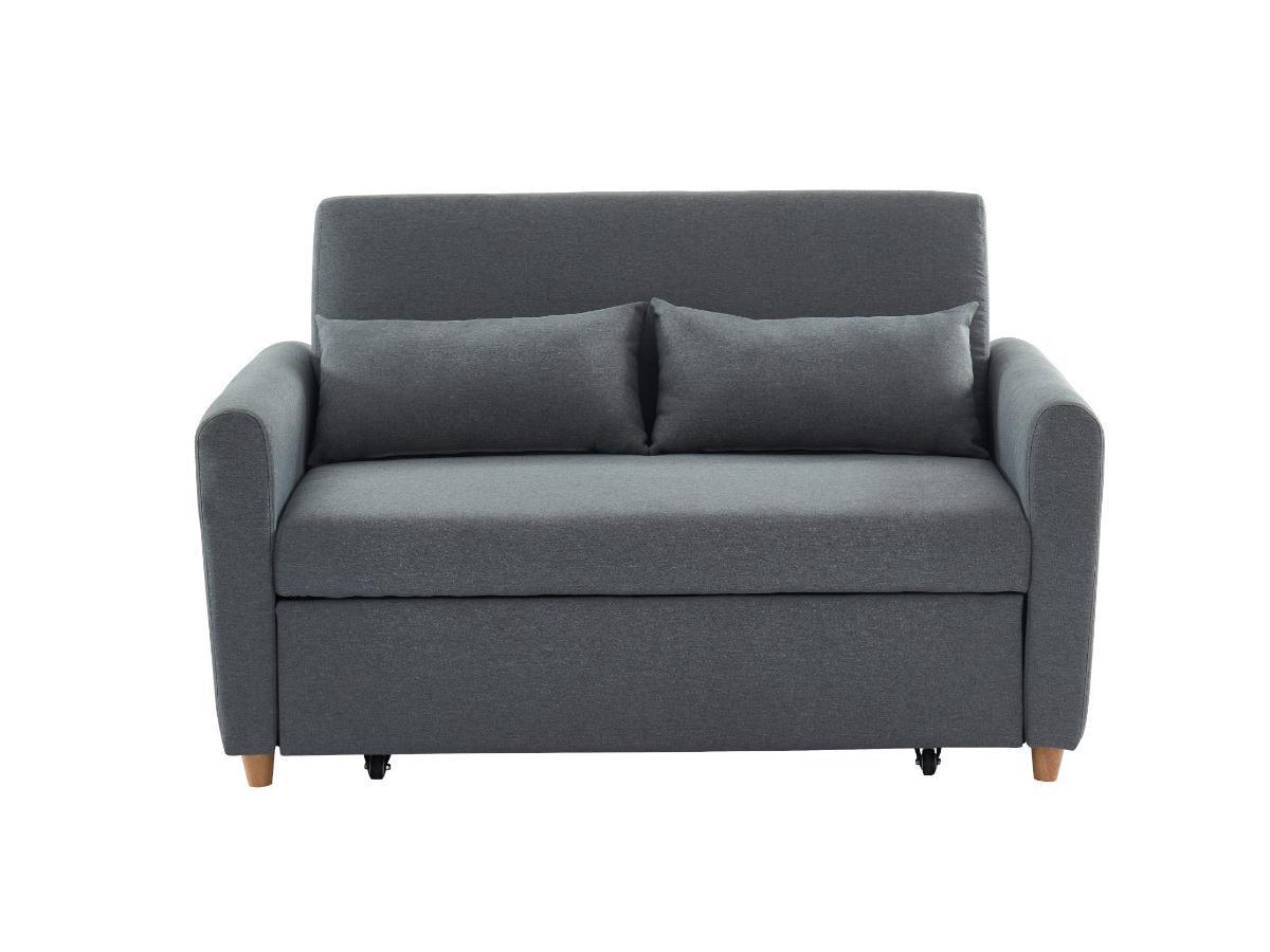 Vente-unique Schlafsofa 2Sitzer AYLA Stoff  