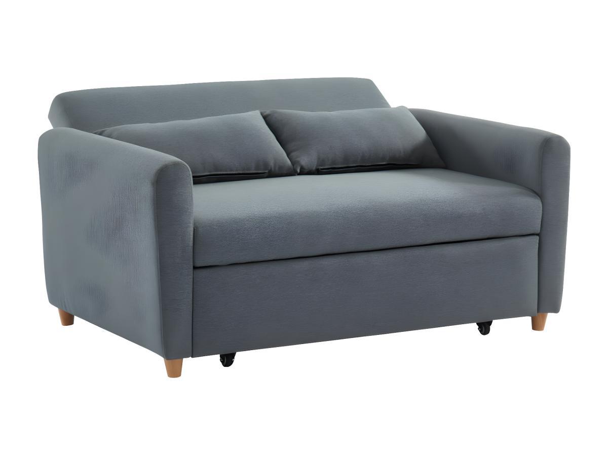 Vente-unique Schlafsofa 2Sitzer AYLA Stoff  