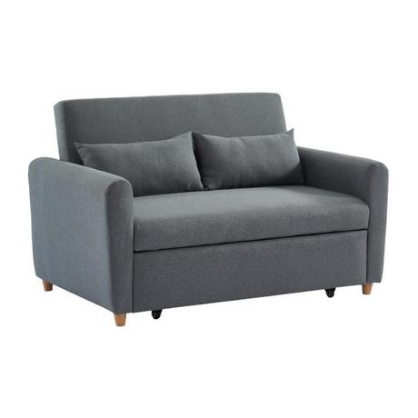 Vente-unique Schlafsofa 2Sitzer AYLA Stoff  