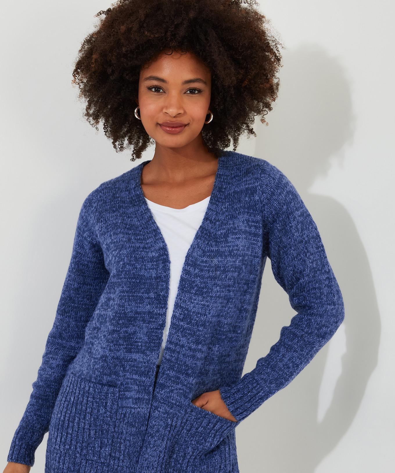 Joe Browns  Melierte Strickjacke mit aufgesetzten Taschen 