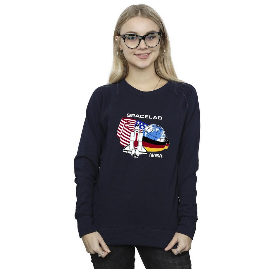 Nasa Space Lab Sweatshirt Col Rond  