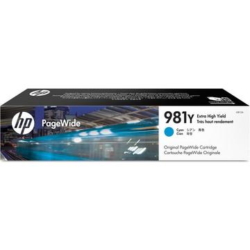 HP Tintenpatrone 981Y cyan L0R13A PW Enterprise 556 16'000 S.