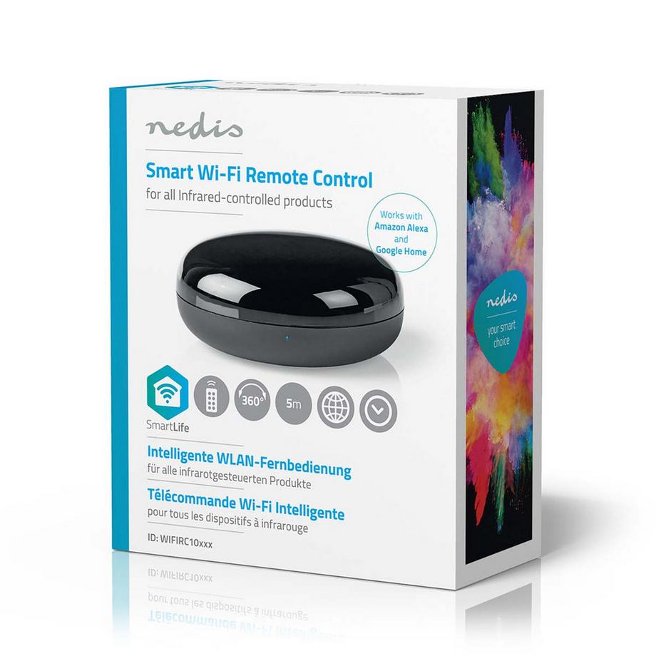 Nedis  38KHz Wi-Fi universale IR portata del segnale 5m SmartLife 