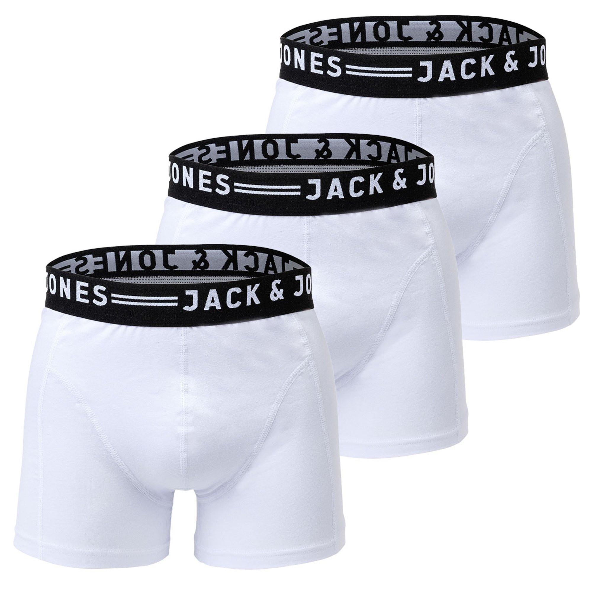 JACK & JONES  Boxershort  3er Pack Stretch-SENSE TRUNKS 3 PACK 