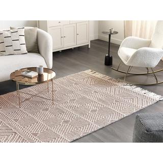 Beliani Tapis en Laine Boho KESTEL  