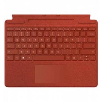 Surface Pro Signature Keyboard Rosso  Cover port QWERTZ Svizzere