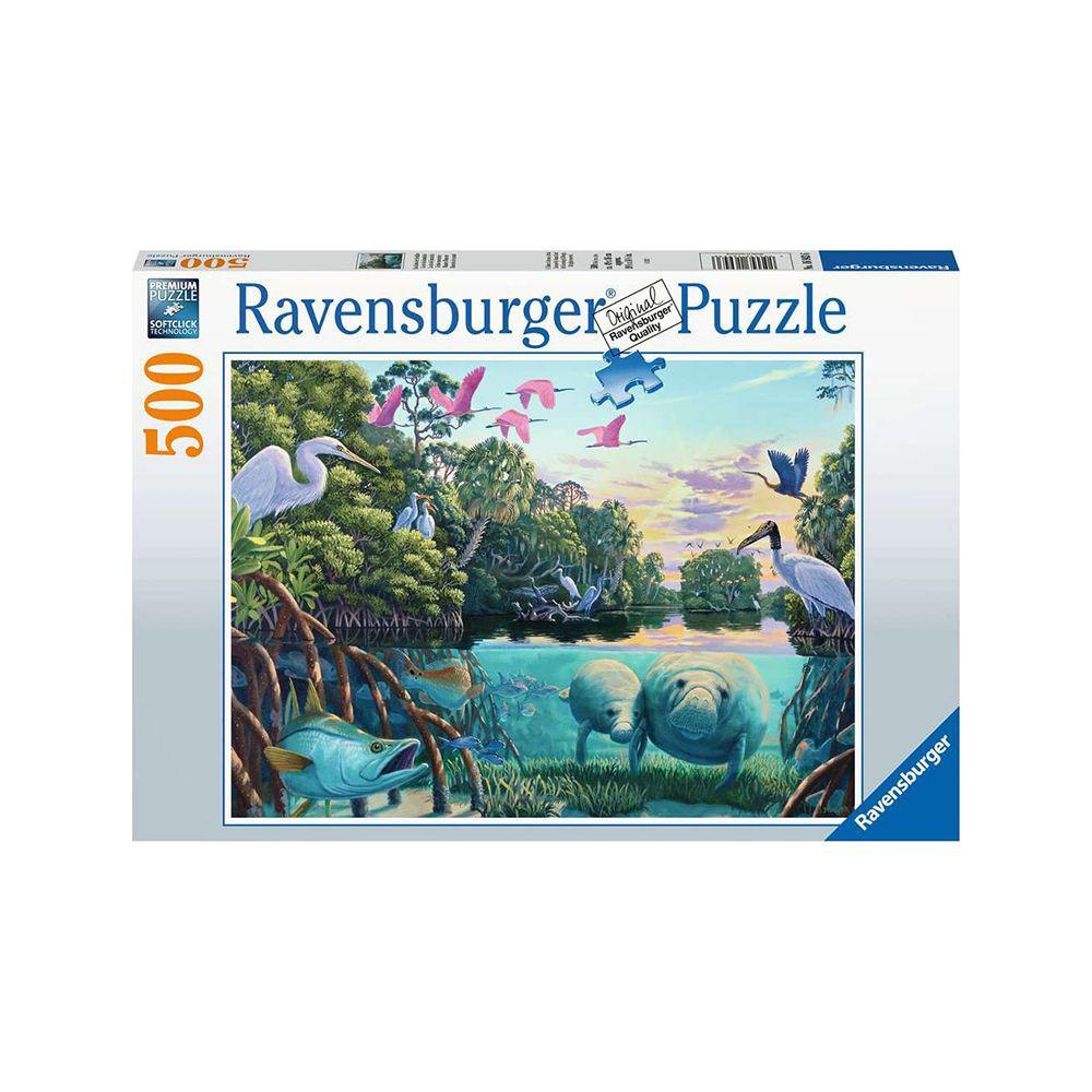 Ravensburger  Puzzle Manatee Moments (500Teile) 