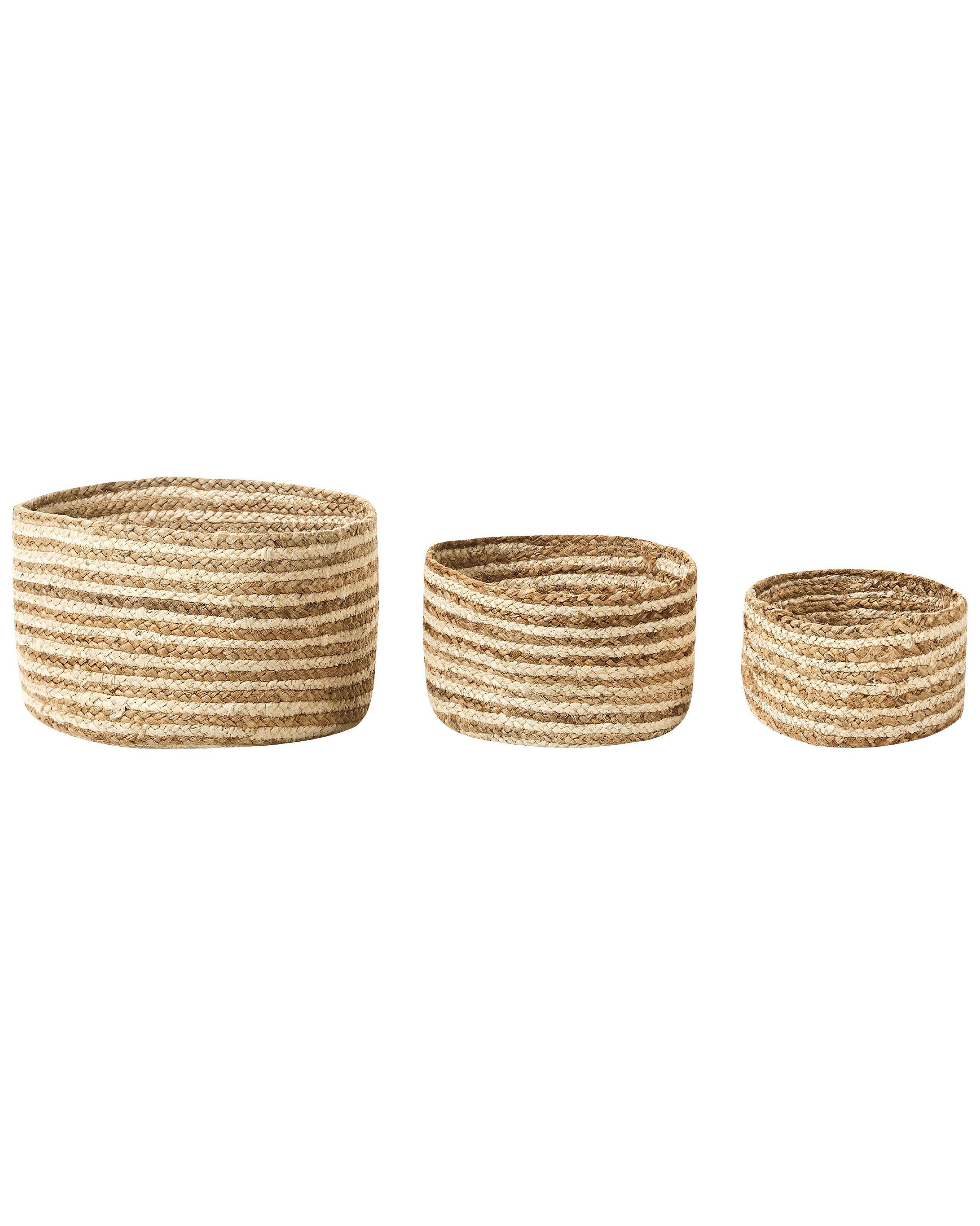 Beliani Accessoires en Jute Boho KAHU  