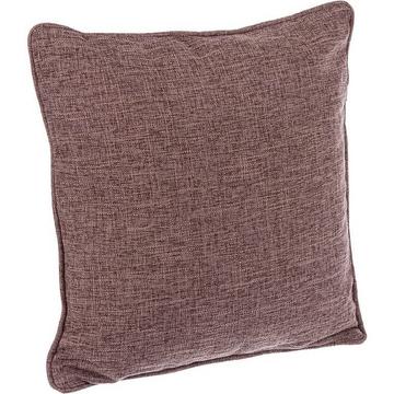 Coussin Stephan marron 40x40