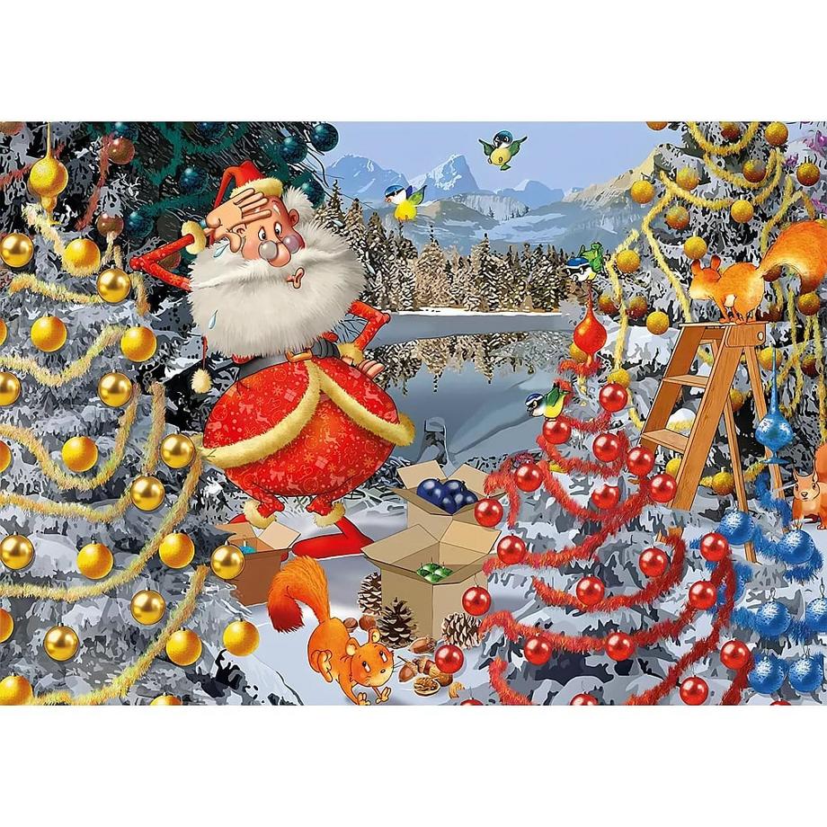 Piatnik  Puzzle Christbaumschmuck (1000Teile) 