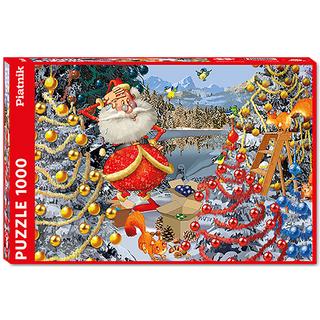 Piatnik  Puzzle Christbaumschmuck (1000Teile) 