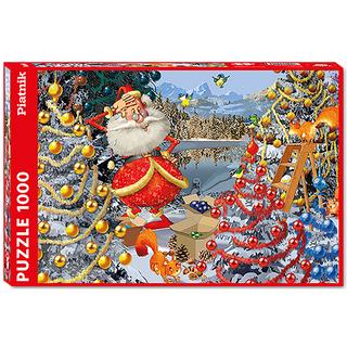 Piatnik  Puzzle Christbaumschmuck (1000Teile) 