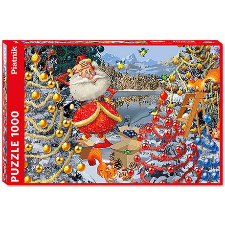 Piatnik  Puzzle Christbaumschmuck (1000Teile) 