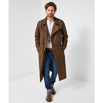 Zweireihiger, langer Militärmantel