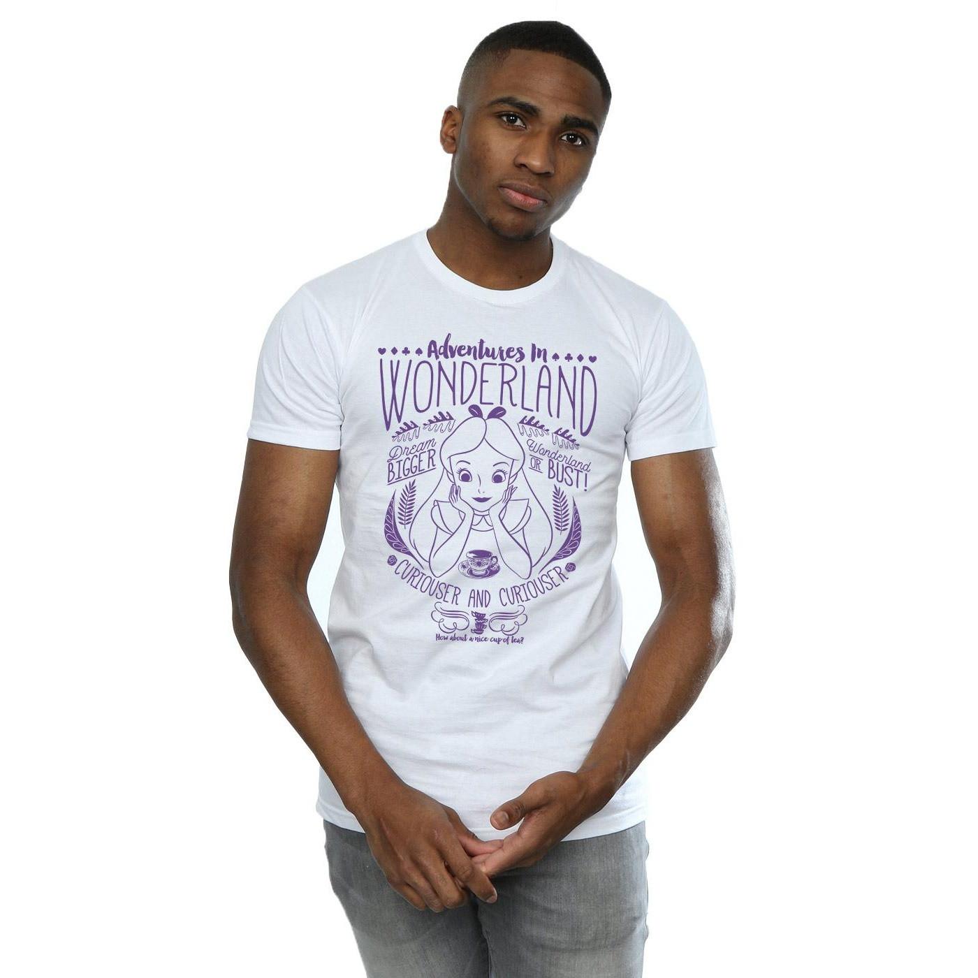 Disney  Tshirt ALICE IN WONDERLAND ADVENTURES IN WONDERLAND 