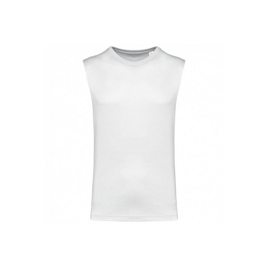 ökologisch verantwortliches ärmelloses t-shirt
