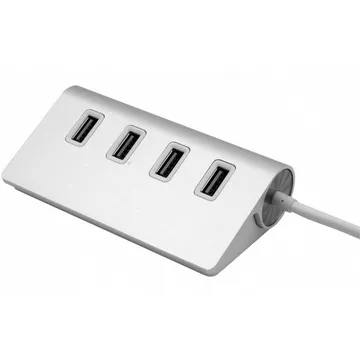 EX-1134-2 Schnittstellen-Hub USB 3.2 Gen 1 (3.1 Gen 1) Type-A 5000 Mbits Silber