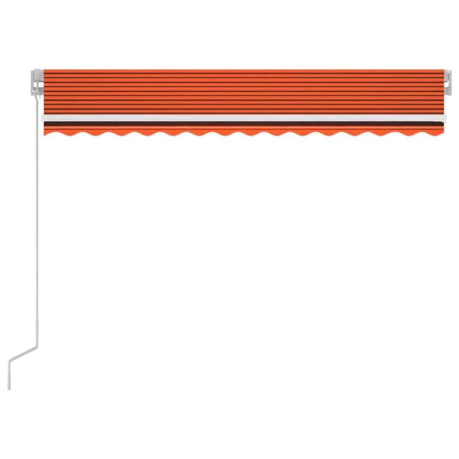 VidaXL Auvent rétractable aluminium  