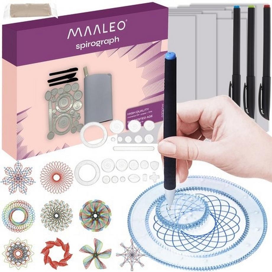 Maaleo  Set de dessins - spirographe Maaleo 24346 