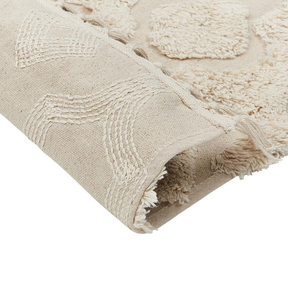 Beliani Tapis en Coton  AKSARAY  