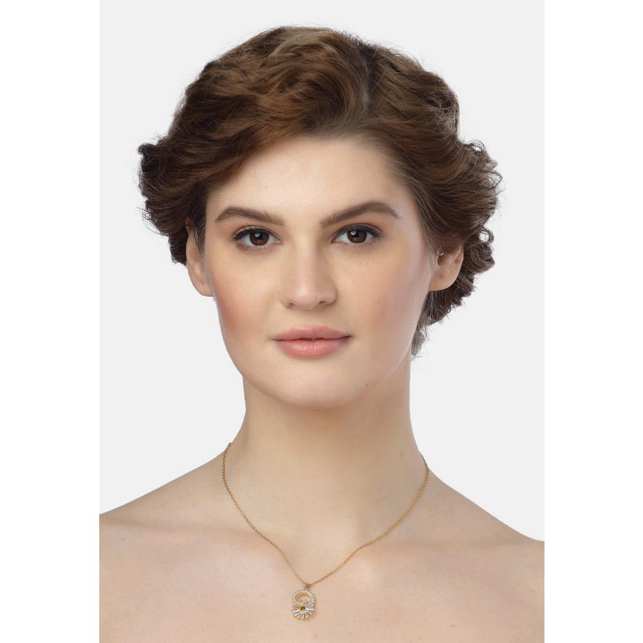 AVANT-GARDE PARIS  Collier éclat de soleil doré 