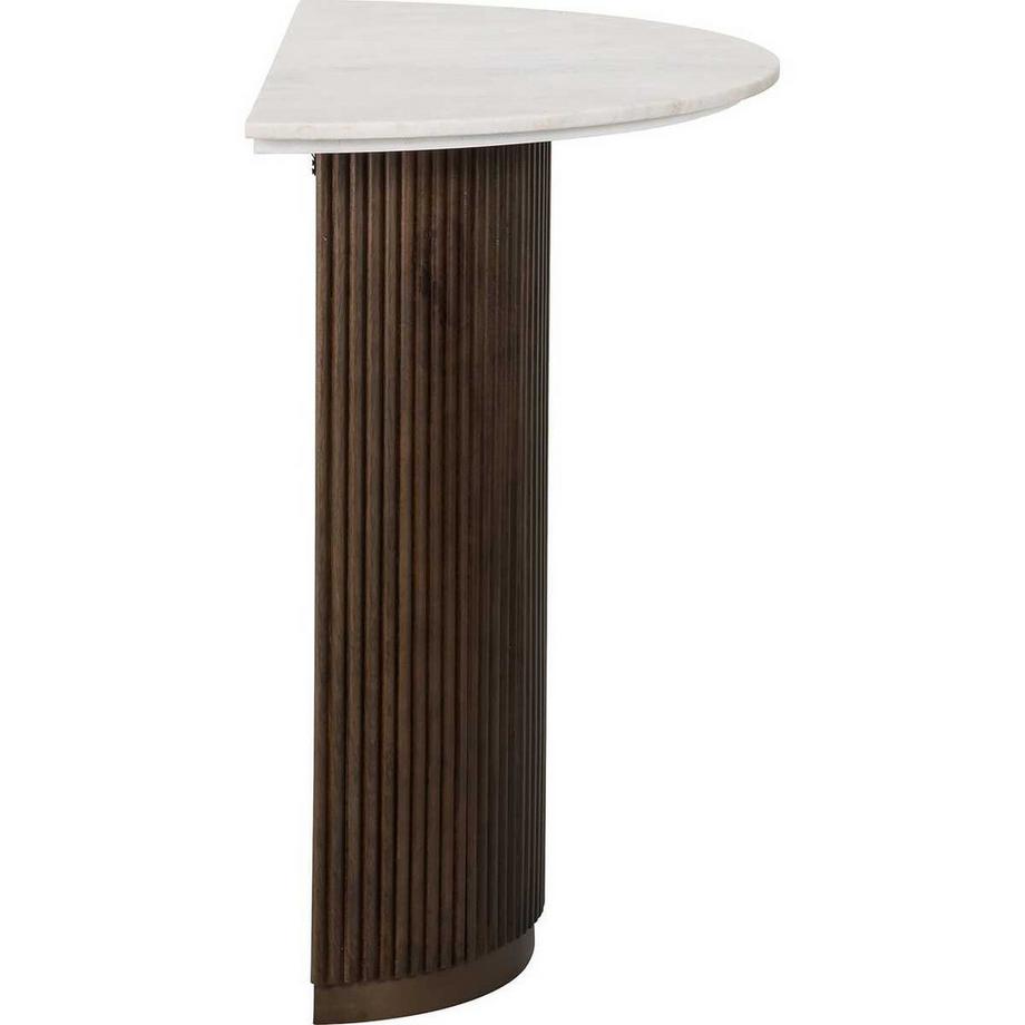 mutoni Table console Mayfield marbre 90  