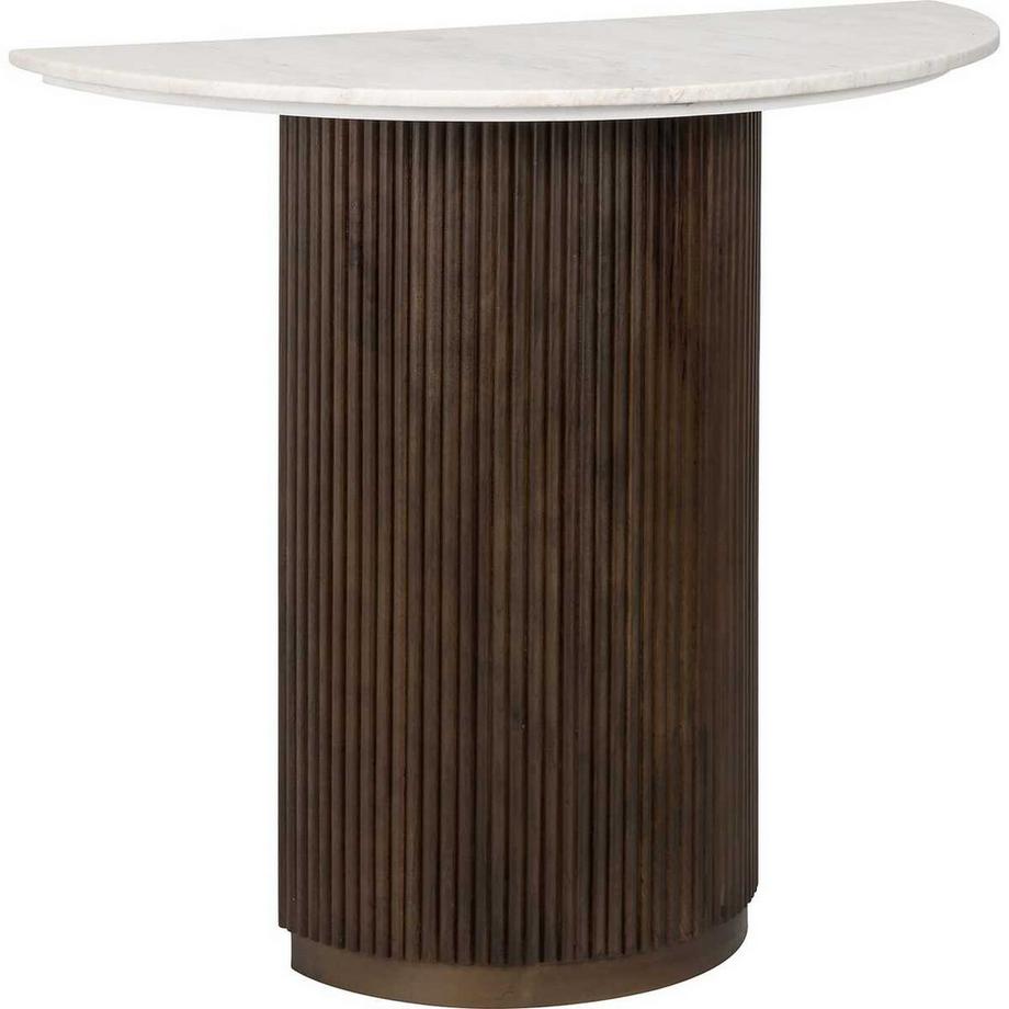 Table console Mayfield marbre 90