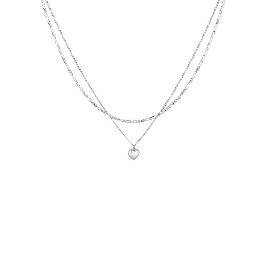 Elli  Collier Femmes Couches Pendentif Coeur Figaro 