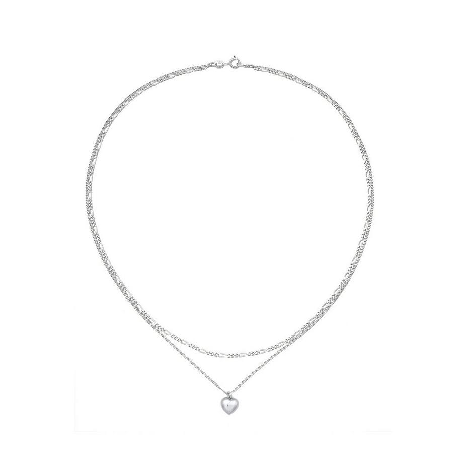 Elli  Collier Femmes Couches Pendentif Coeur Figaro 