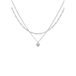 Elli  Collier Femmes Couches Pendentif Coeur Figaro 