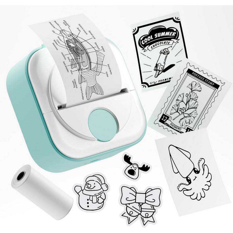 Phomemo  Q02 Mini imprimante d'autocollants 
