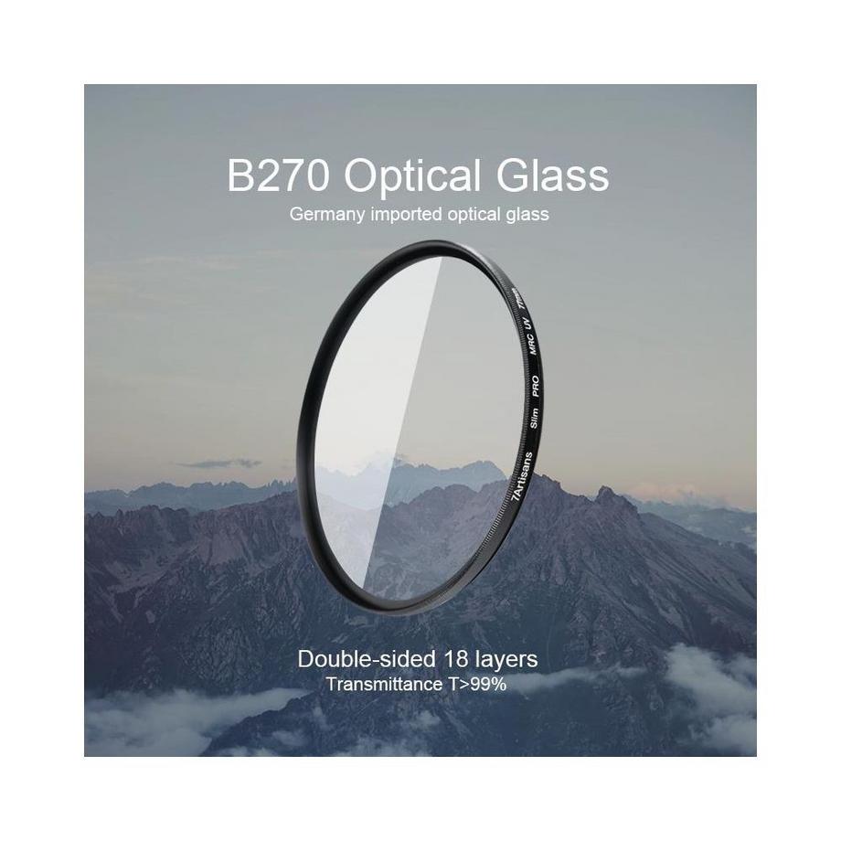 7ARTISANS  Filtre dobjectif MRCUV 