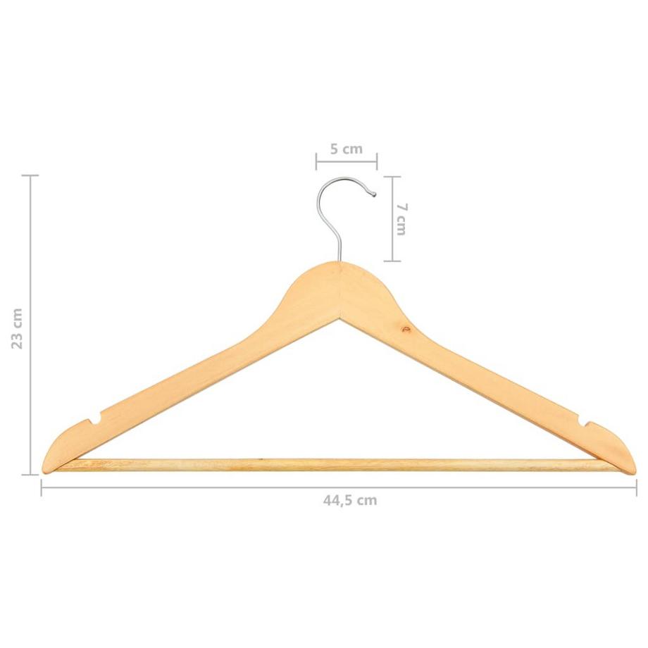 VidaXL  Kleiderbügel holz 