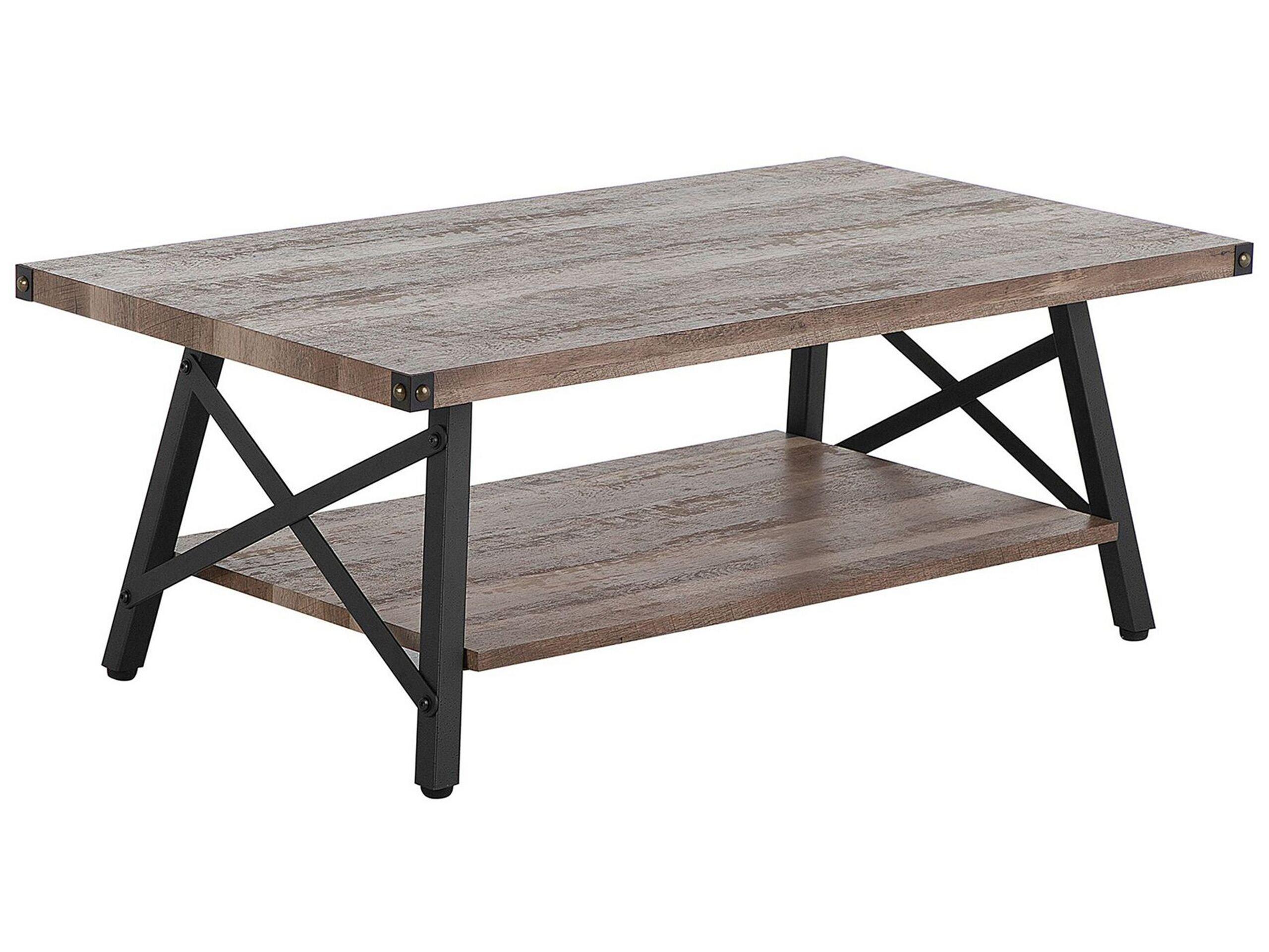 Beliani Table basse en MDF Moderne CARLIN  