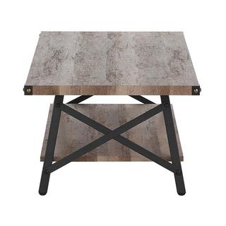 Beliani Table basse en MDF Industriel CARLIN  