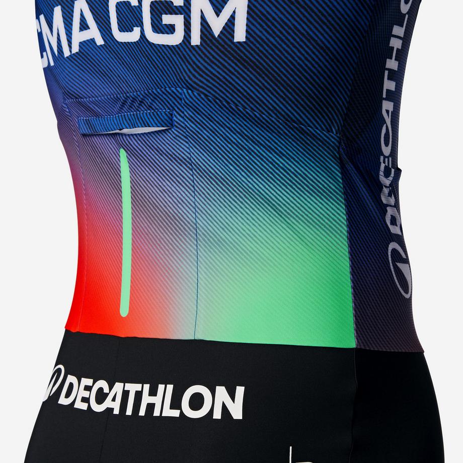 VAN RYSEL  Rennradanzug, RCR-R Decathlon CMA CGM Replica 