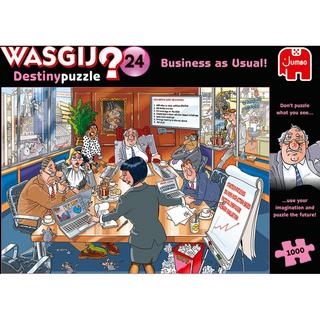 JUMBO  Wasgij Destiny 24 - Business as Usual! - 1000 Teile 