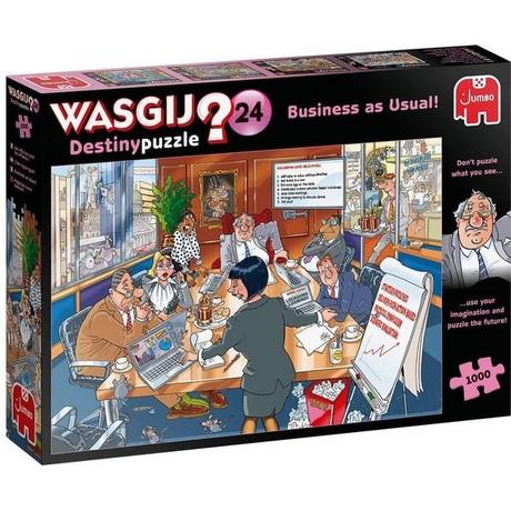 JUMBO  Wasgij Destiny 24 - Business as Usual! - 1000 Teile 