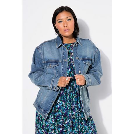 Studio Untold Giacca di jeans oversize lavaggio chiaro  