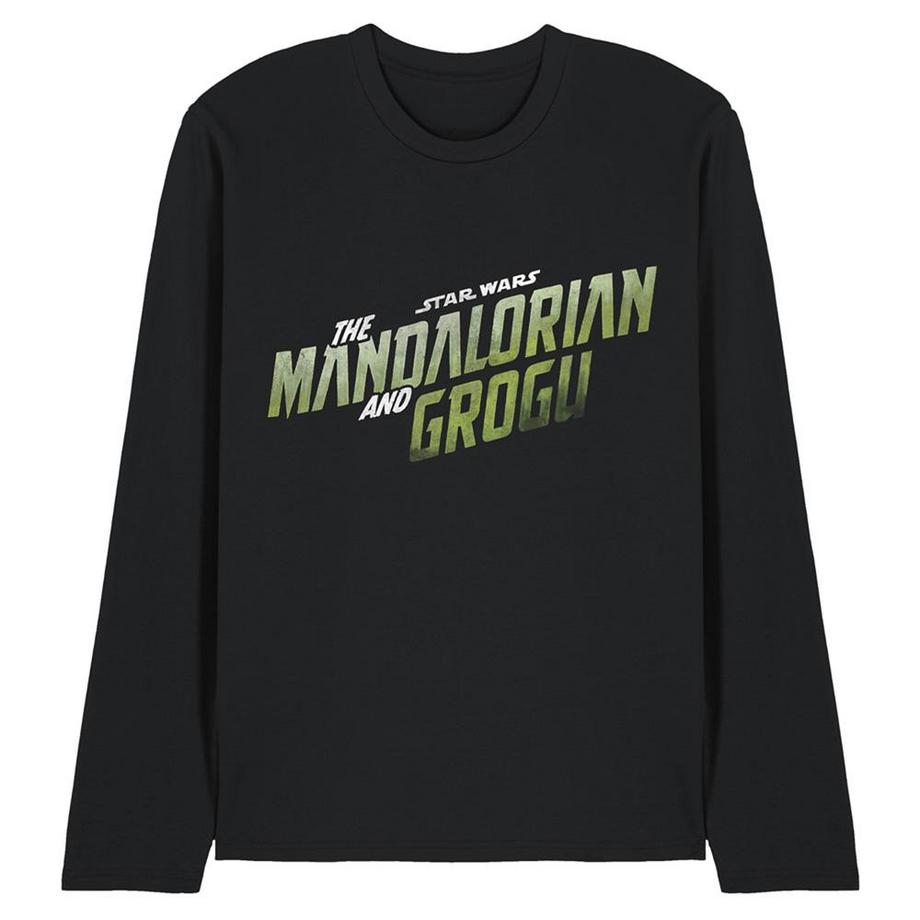 T-ShirtManches Longues Motiftyle Logo Grogu Wave