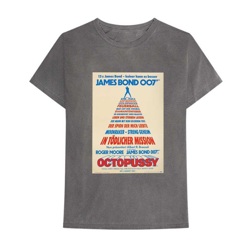 JAMES BOND  Tshirt OCTOPUSSY GERMAN 